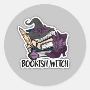 Adesivo Bruxa de Bookish