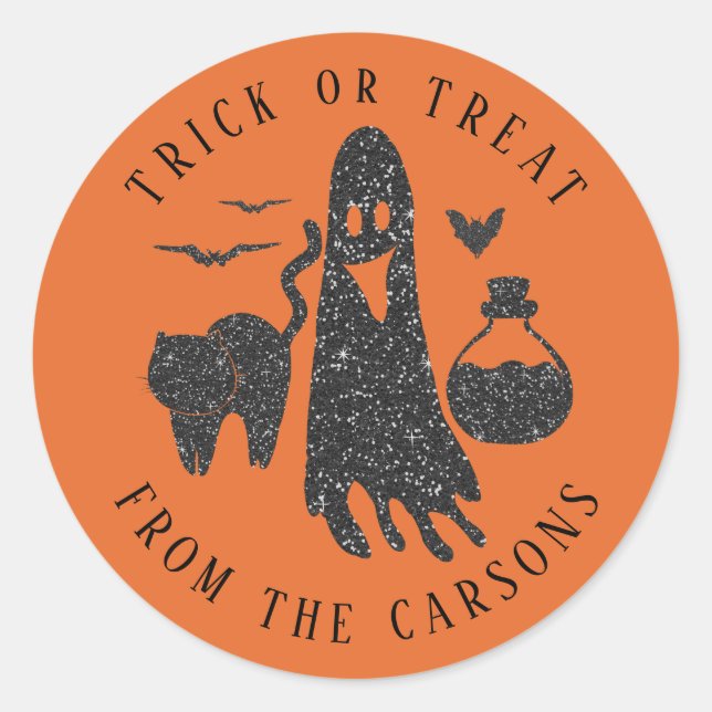 Adesivo Bruxa de Veneno Ghost Cat Bats Venison (Frente)