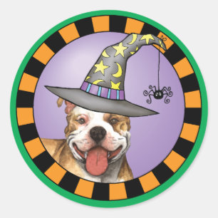 Adesivo Bruxa do pitbull