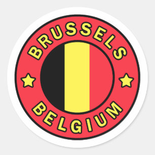 Adesivo Bruxelas Bélgica