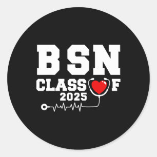Adesivo Bsn Solteiro De Graduação De Enfermagem Cl De 2025