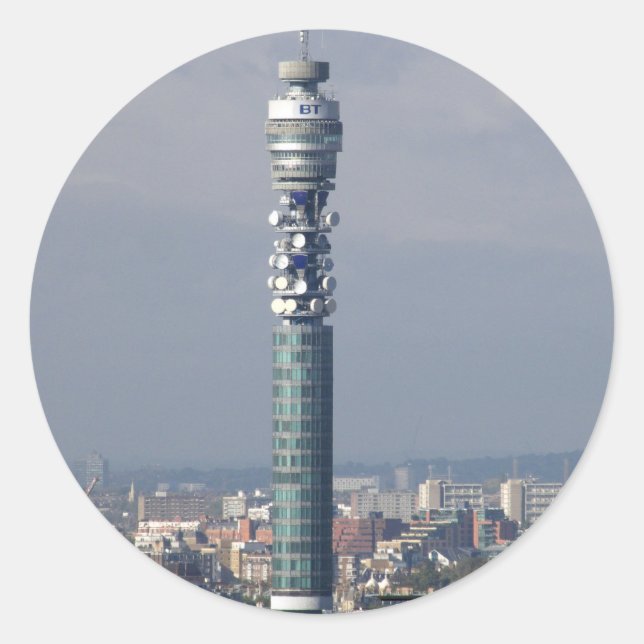 Adesivo BT Tower, Londres, Inglaterra. (Frente)