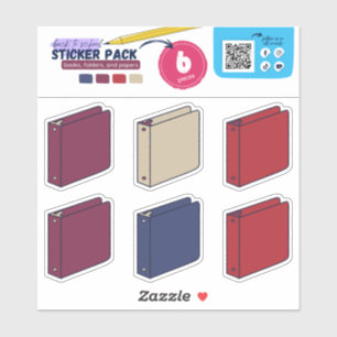 ADESIVO BTS- LIVROS, PAPÉIS (3RING BINDER)
