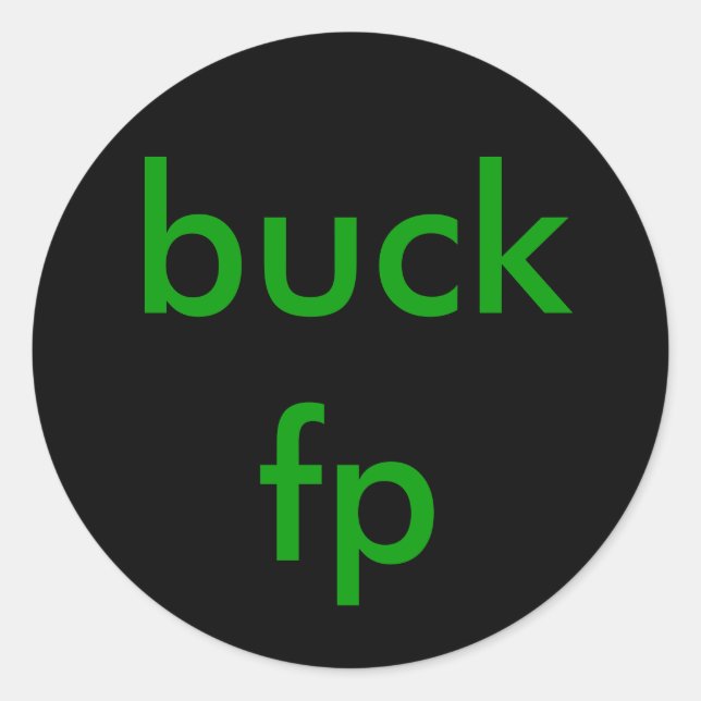 Adesivo buck fp (Frente)