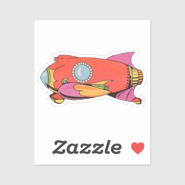 Adesivo Buck Rogers 1930s (Folha)