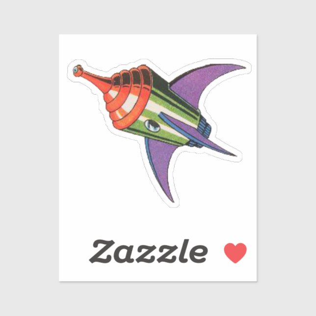 Adesivo Buck Rogers 1930s (Folha)