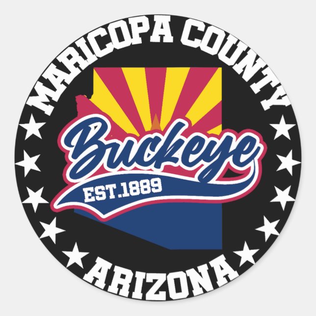 Adesivo Buckeye, Arizona (Frente)