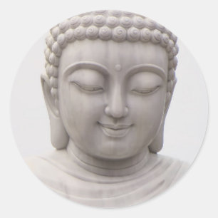 Adesivo Buda Sereno Sorrindo Amor Inspirador Paz