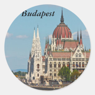 Adesivo Budapest, a construção do parlamento, Budapest