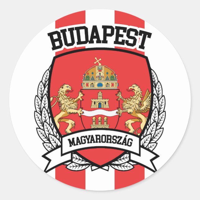 Adesivo Budapeste (Frente)