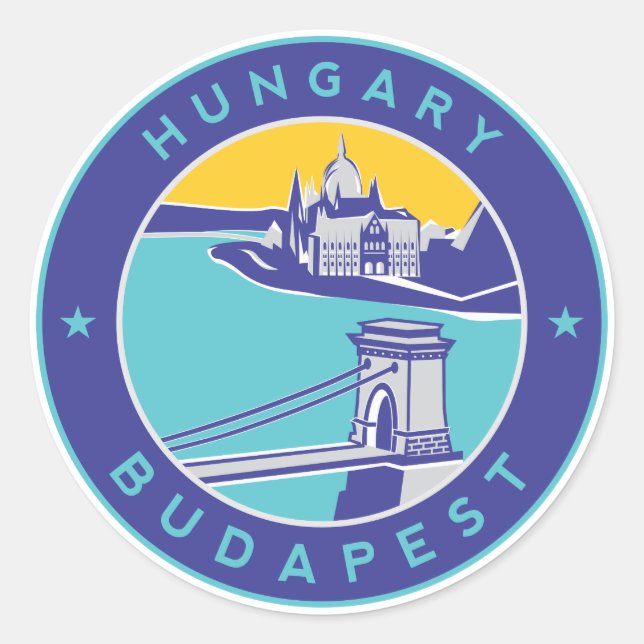 Adesivo Budapeste (Frente)
