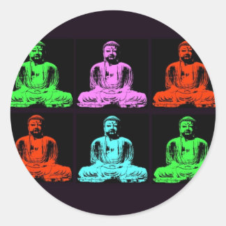 Adesivo Buddha Collage