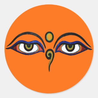 Adesivo Buddha Eyes Art Sticker