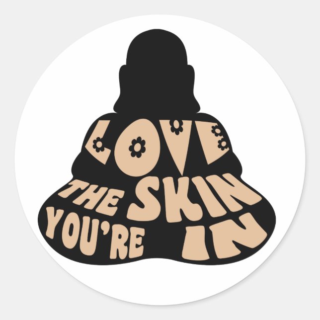 Adesivo Buddha Love (Frente)