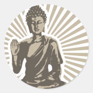Adesivo Buddha Rays Sticker