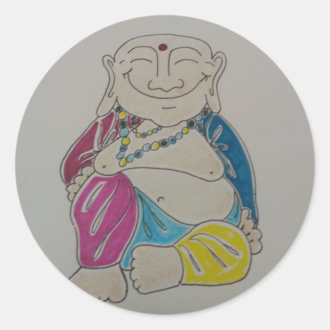 Adesivo Buddha Sticker (Frente)