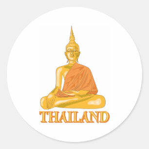 Adesivo Buddha Tailândia