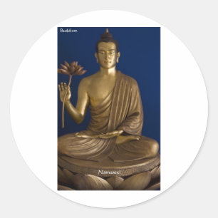 Adesivo Budismo "Namaste" Oferece Camisetas Cartões de Mu