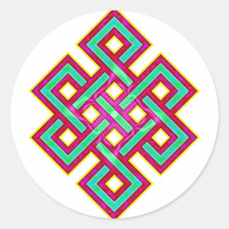 Adesivo Budista Eternal Knot