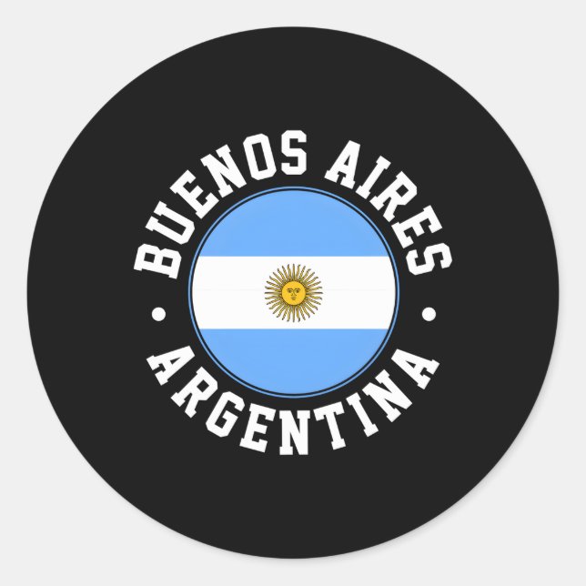 Adesivo Buenos Aires (Frente)