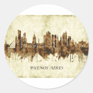 Adesivo Buenos Aires Argentina Cityscape