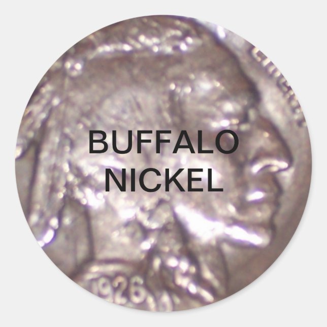 Adesivo Buffalo Nickel (Frente)