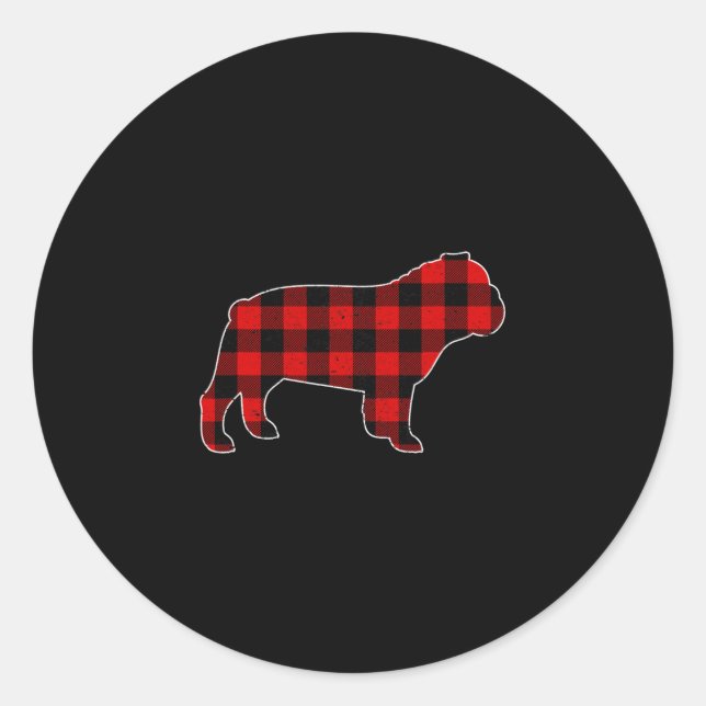 Adesivo Buffalo Xadrez Buldog (Frente)