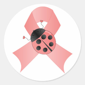 Adesivo Bug de Lady Fita Rosa