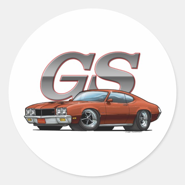 Adesivo Buick GS_Brown (Frente)