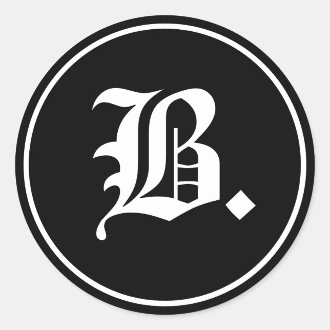 Adesivo Builders International Old English B. Stickers (Frente)