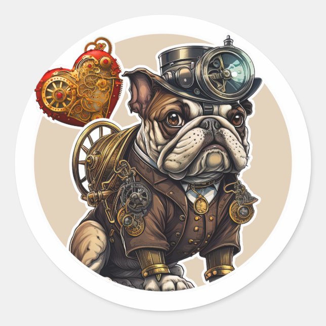 Adesivo Buldogue (Frente)