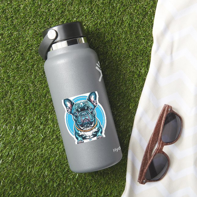 Adesivo Buldogue Francês (HydroFlask Insitu)