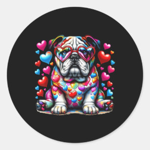 Adesivo Buldogue Francês do Dia dos Namorados Mãe de Buldo