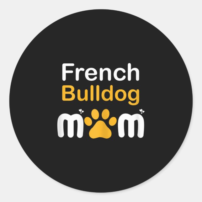 Adesivo Buldogue Mãe (Frente)
