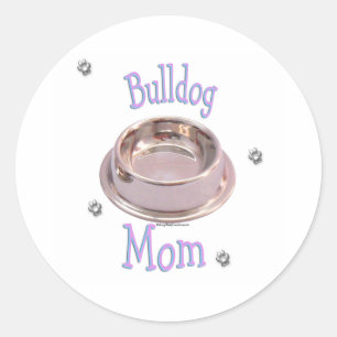 Adesivo Buldogue Mãe - Sticker