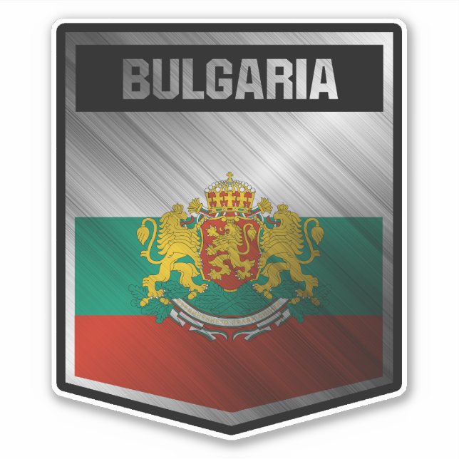 Adesivo Bulgária (Frente)