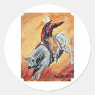 Adesivo Bull and Rider Sticker
