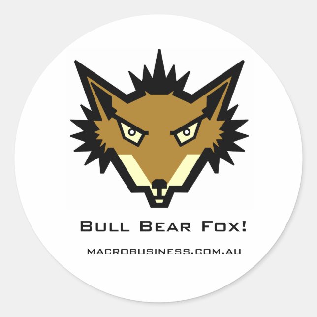 Adesivo Bull Bear Fox Neo Reynard Sticker (Frente)