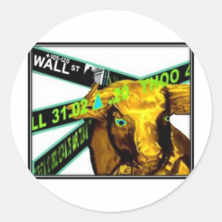 Adesivo Bull Mercado de ações