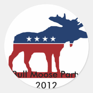 Adesivo Bull Moose Party 2012
