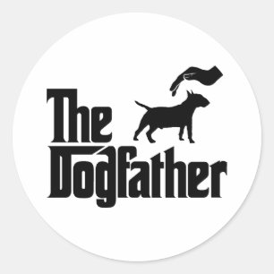Adesivo Bull terrier diminuto