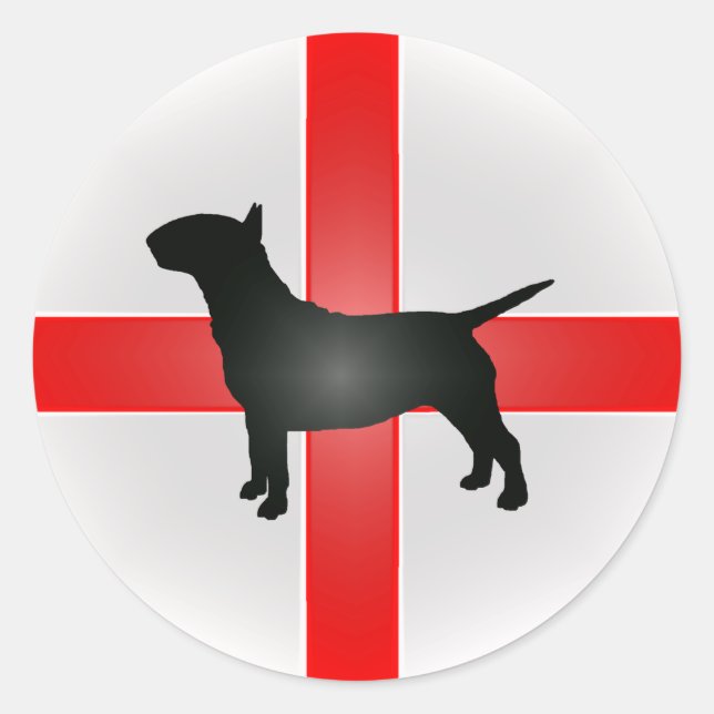 Adesivo Bull Terrier Sticker (Frente)