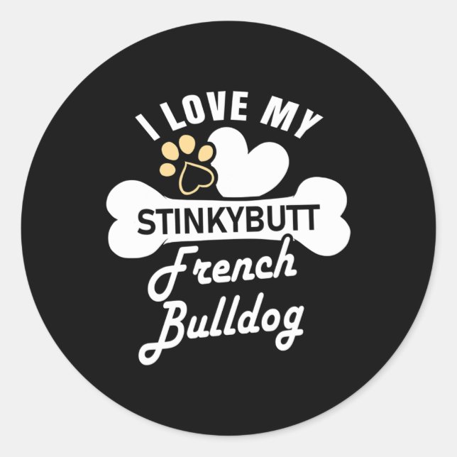 Adesivo - Bulldog Francês (Frente)