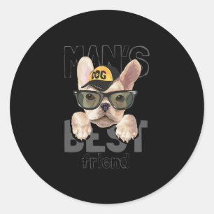 Adesivo Bulldog Francês Mais Amigo