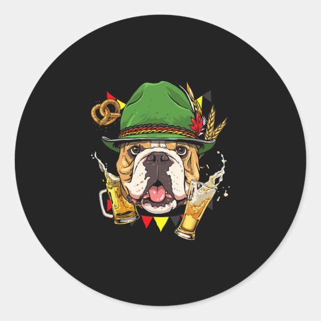 Adesivo Bulldog Germany Party Beest Dog (Frente)