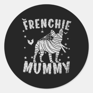 Adesivo Bulldog Mummy - Halloween