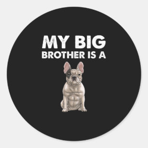 Adesivo Bulldog O Meu Grande Irmão É Um Francês