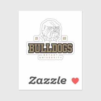 Adesivo Bulldog - Universidade Bryant