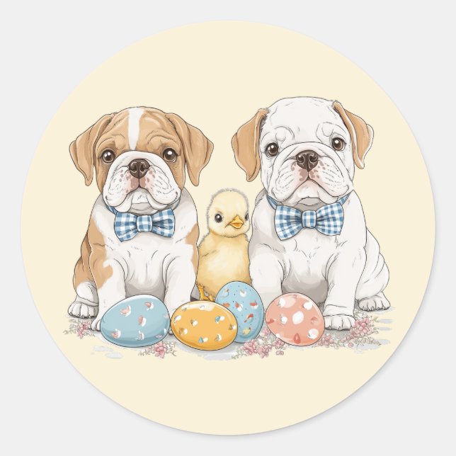 Adesivo Bullets Ingleses da páscoa (Frente)