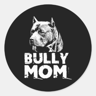 Adesivo Bully Mãe Americano Pitbull